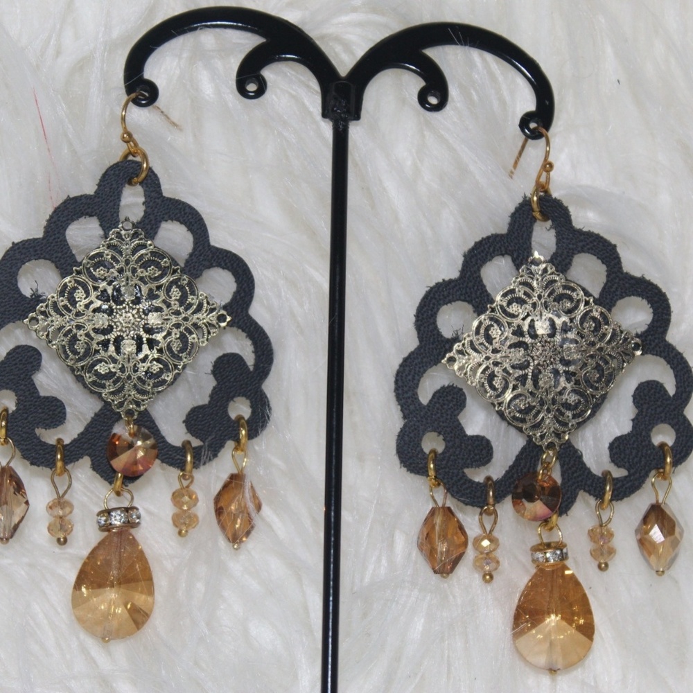 Leather Earrings